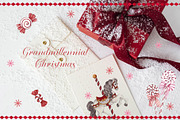 Grandmillennial Christmas graphic., an Object Graphic by ma_i_vi (Thumbnail 2 of 9)
