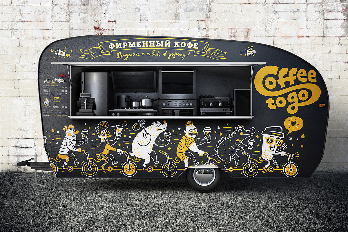 Food Truck Vol.2. PSD Mockup, a Mockup by Egor Shkolnikov (Photo 2 of 8)