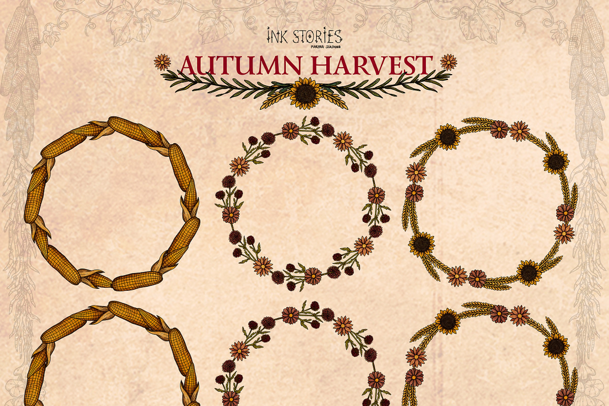 Autumn Harvest, a Seasonal Illustration by Ink Stories (Photo 24 of 26)