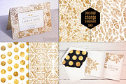 Big Gold Foil pattern bundle, a Pattern Graphic by KarinkaBU (Thumbnail 6 of 6)