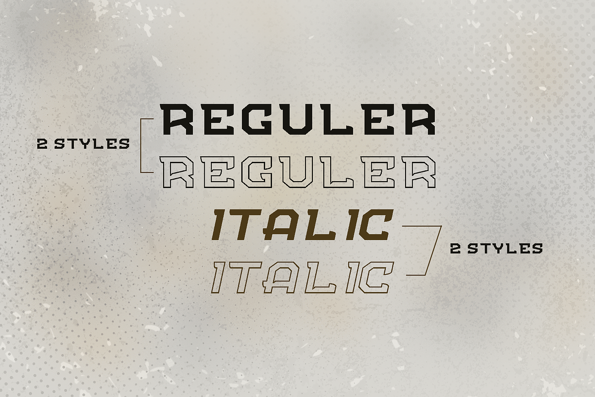 FLIPPER - NFC Font Family ( 50%OFF ) preview 3