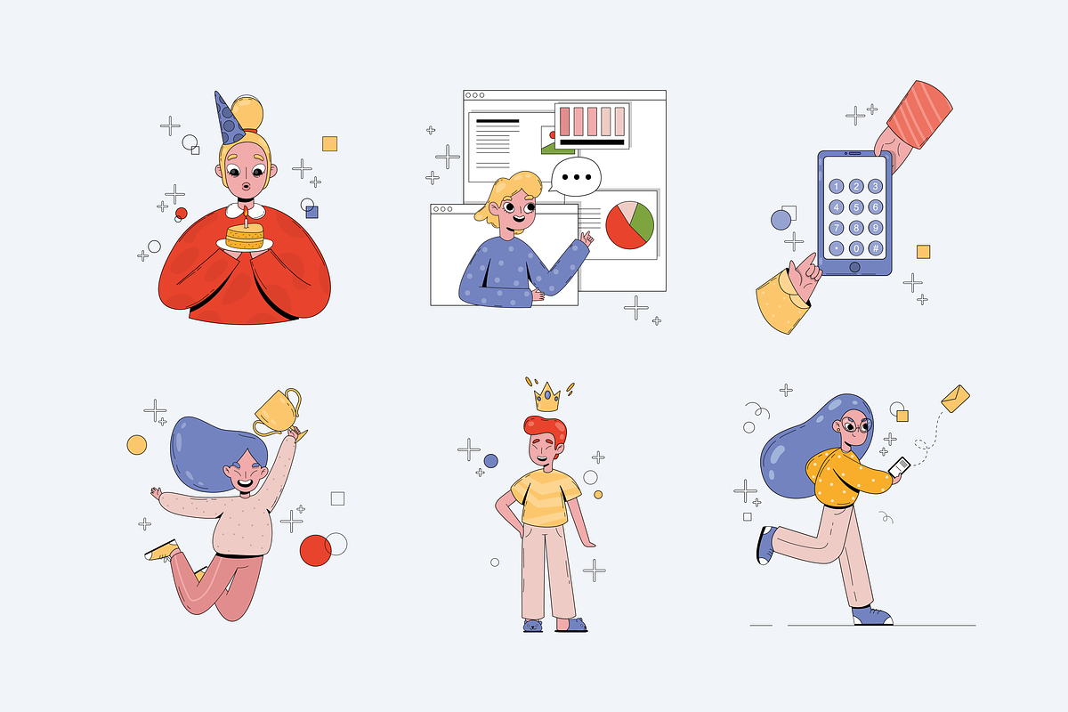 Kraaak! Illustration Kit, a Templates & Theme by ls-illustrations (Photo 6 of 6)