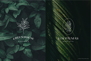 Floral Logo Line Art Set, an Illustration by Rough Edges Supply Co. (Thumbnail 7 of 11)