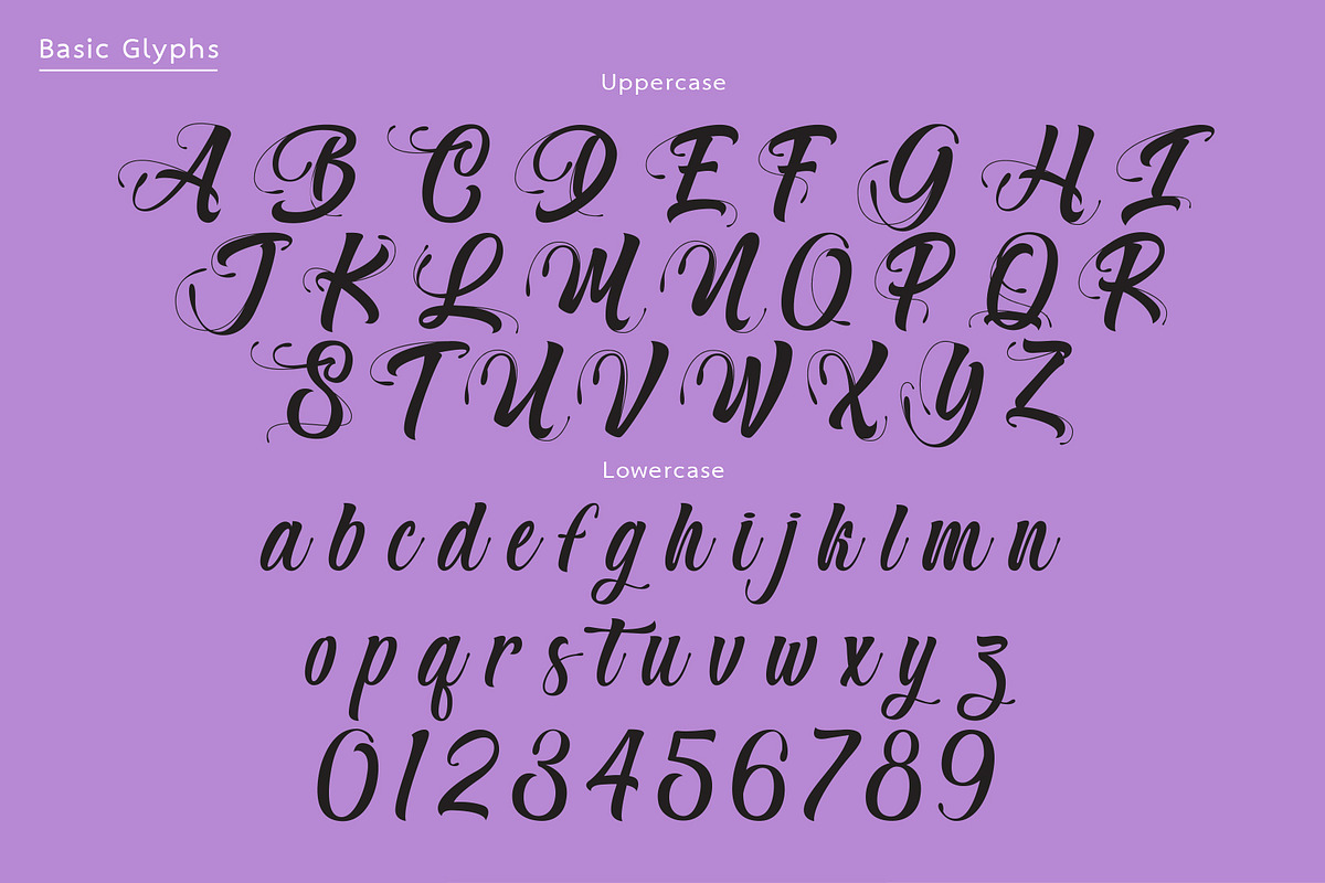 Mister Grape Font, a Script Font by TyphoonStudio (Photo 3 of 4)