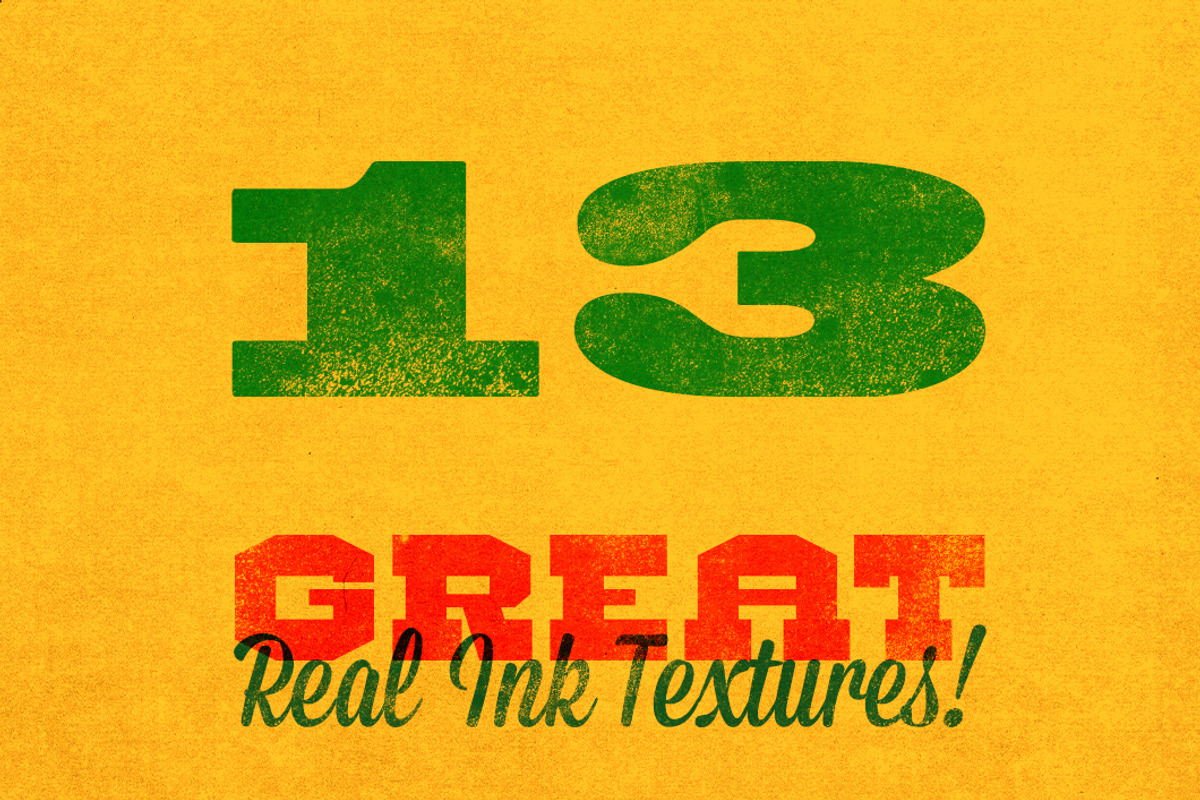 Real INK BLOCK Texture Pack, a Texture Graphic by Design Hitman (Photo 2 of 5)
