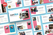 Lenika - Education Learning PPoint, a Presentation Template by Fit-tee (Thumbnail 1 of 6)