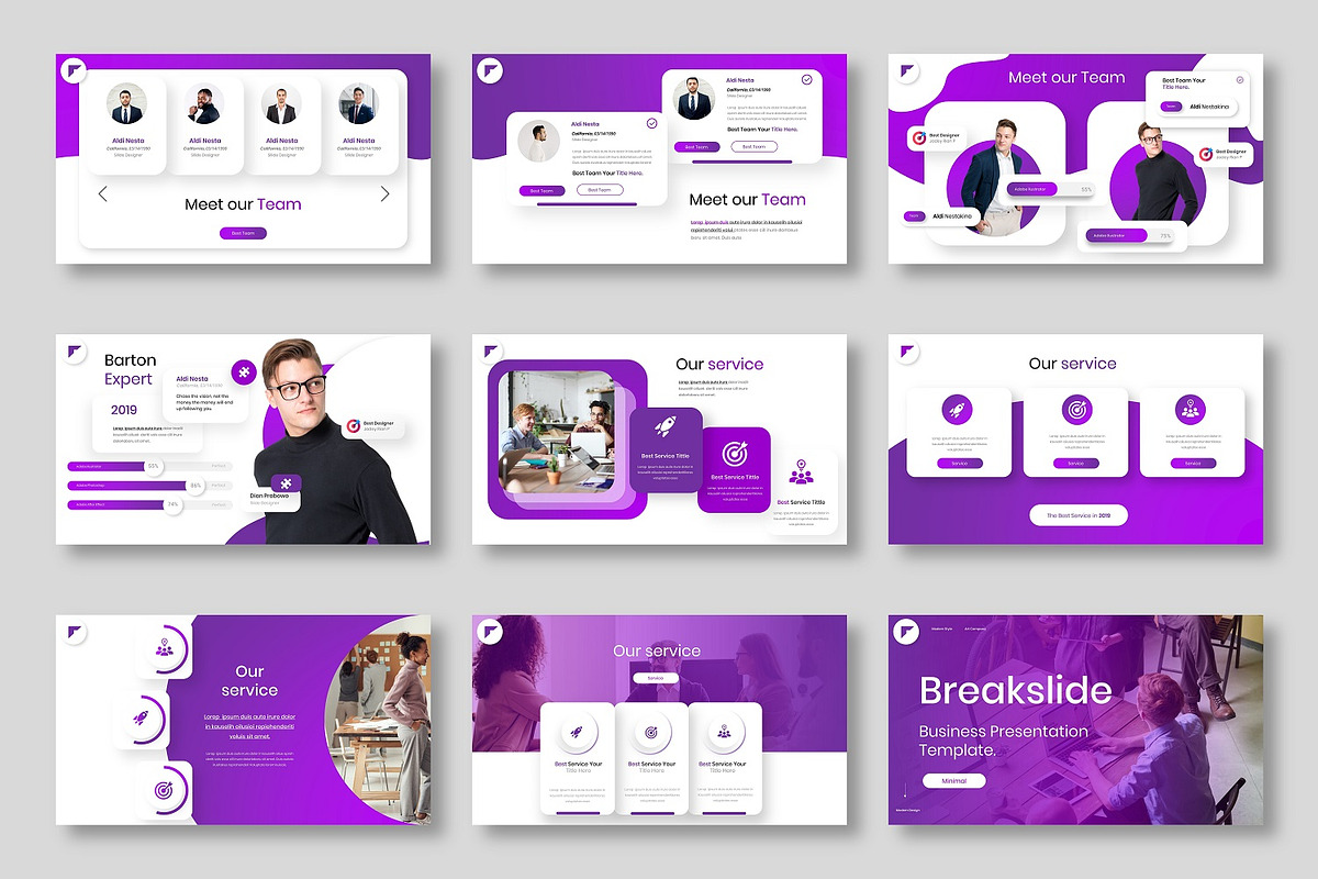 Barton - Business Google Slide Templ, a Presentation Template by Dens Creative Studio (Photo 3 of 6)