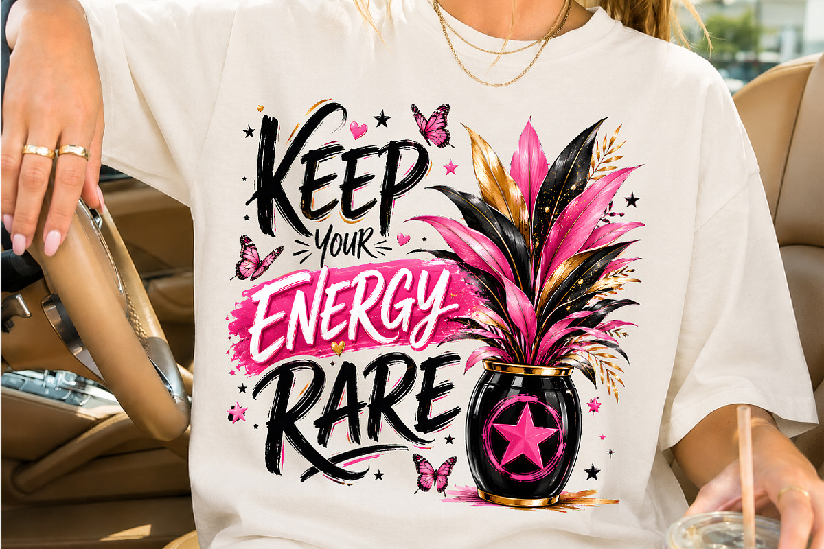 Keep Your Energy Rare, an Empty State Illustration by Creative Art (Photo 2 of 3)