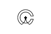 Luxury Letter Cwith Star Logo, a Branding & Logo Template by Luxury Logos (Thumbnail 3 of 4)