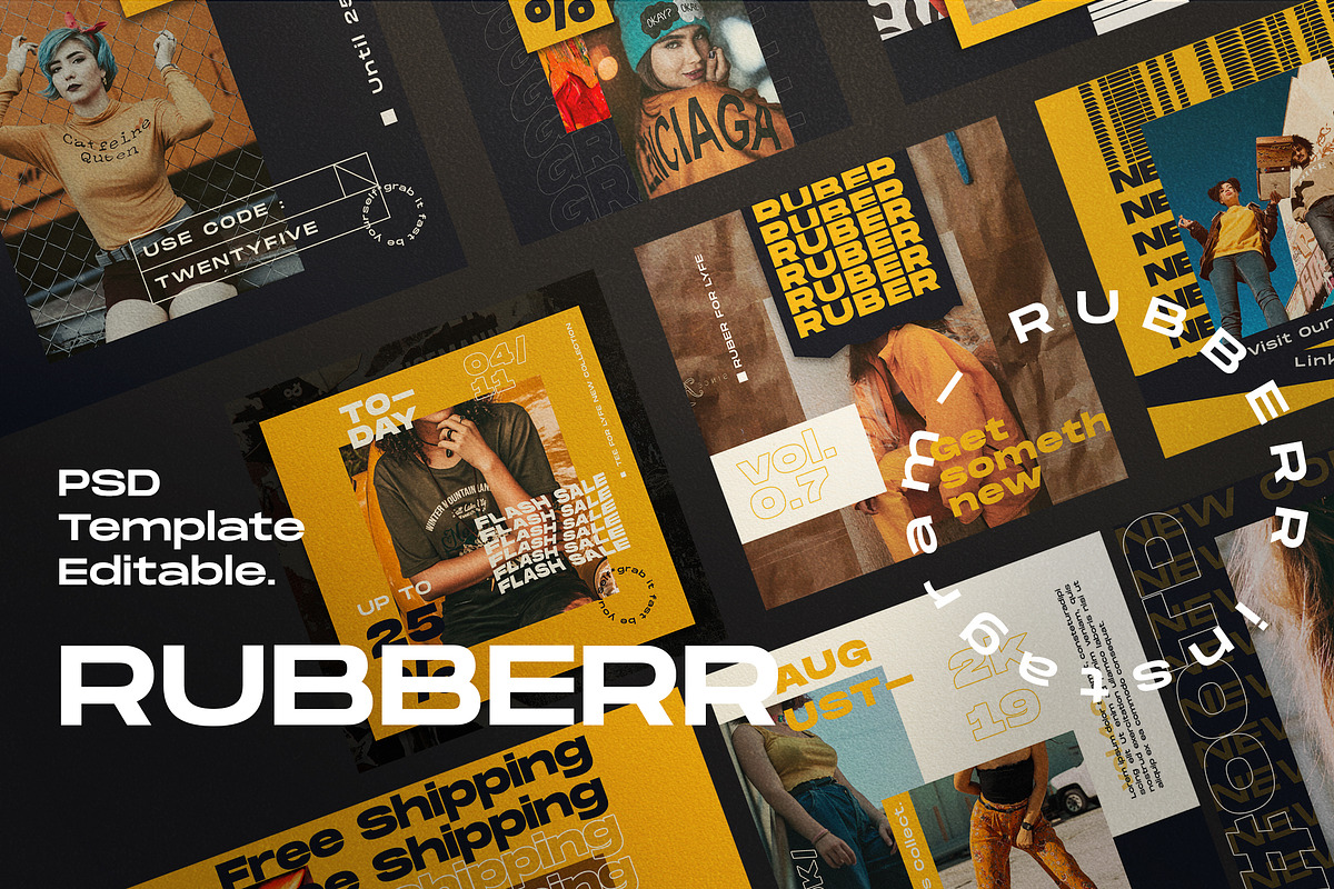 Best Bundle INSTAGRAM Media Kit, a Social Media Template by Dirtytemp Studio (Photo 40 of 59)