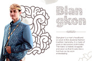 Batik Jawa Modern Decorative Font, a Font by Dicubit (Thumbnail 3 of 12)