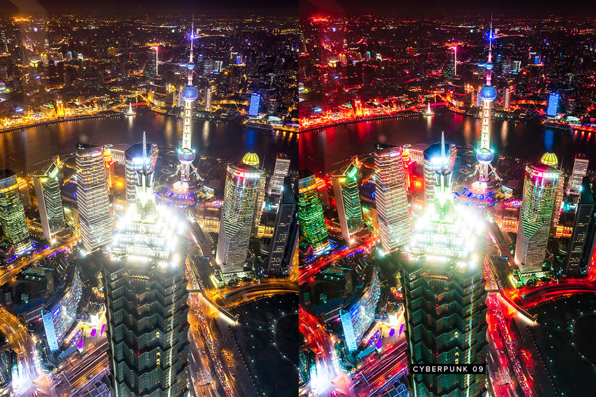 10 Cyberpunk Lightroom Presets LUTs, an Action Add-On by SparkleStock (Photo 8 of 8)