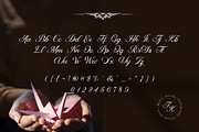 Ballian Phil Luxury Script Font, a Script Font by Joko Setiono (Thumbnail 7 of 8)