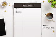 Professional Resume-CV Template, a Resume Template by BestResumes.Co (Thumbnail 4 of 9)