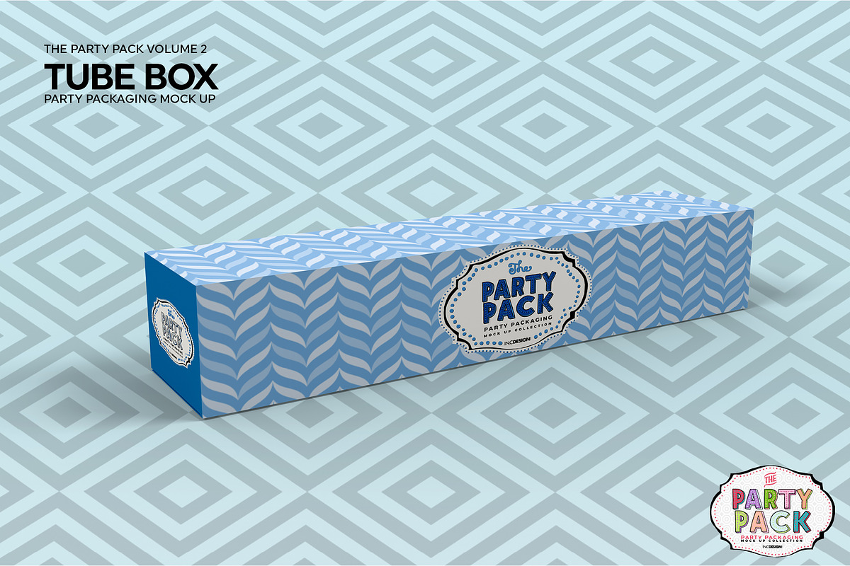 Tube Box Packaging Mockup, a Cups & Container Mockup by INCDesign (Photo 5 of 6)