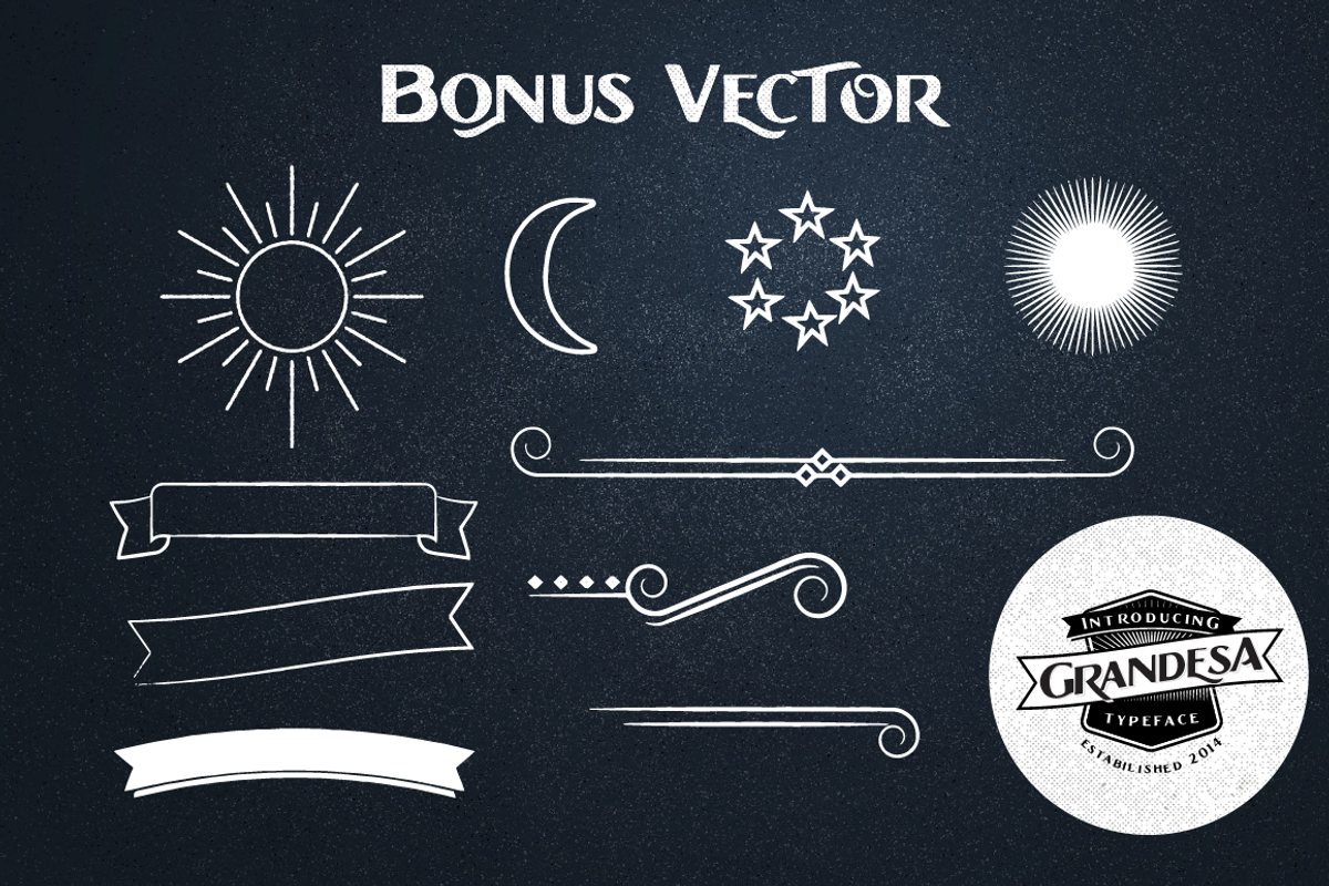 Grandesa Typeface preview 5