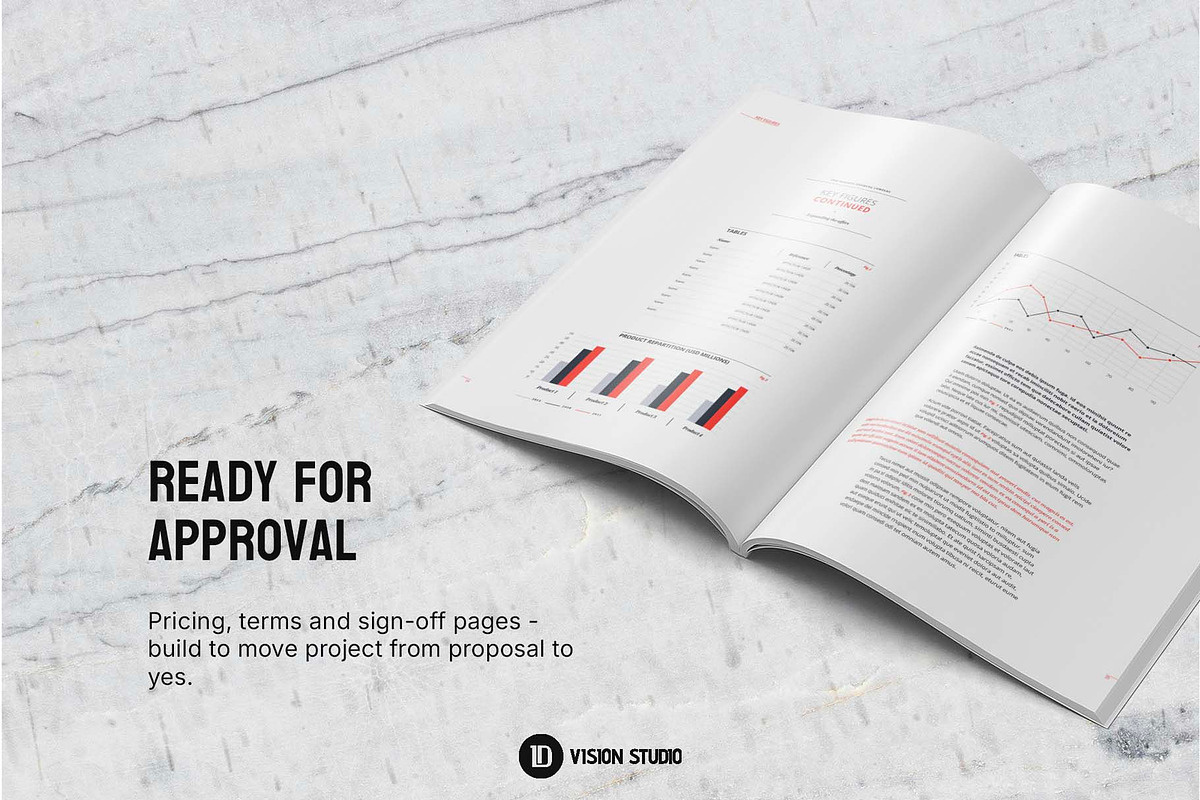 Annual Report InDesign Canva, a Brochure Template by ID Vision Studio (Photo 16 of 17)