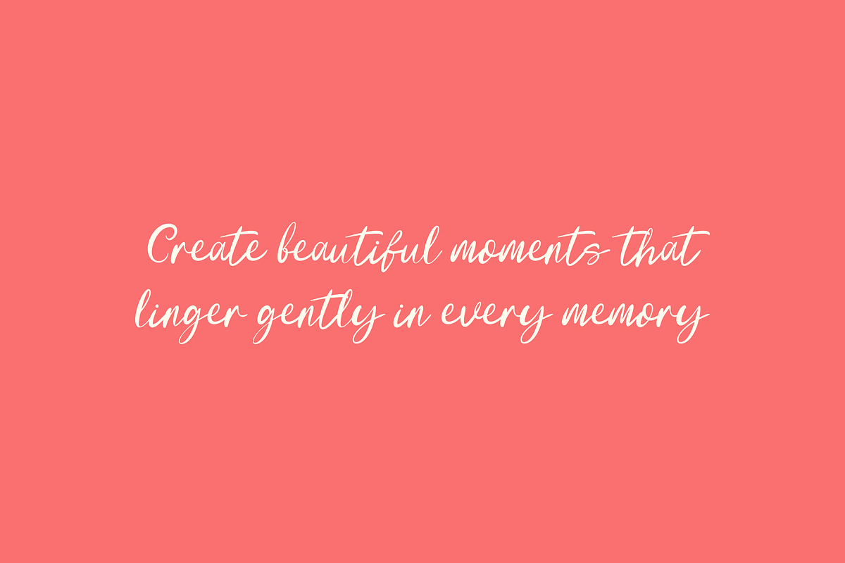 Imote Feminine Script Font, a Script Font by NTC Graphic (Photo 4 of 8)