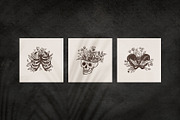 Magic Floral Icons, a Decorative Illustration by alexrockheart (Thumbnail 9 of 10)