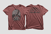 Heathered T-Shirt Mockup, a Merchandise Mockup by Clint English (Thumbnail 4 of 5)
