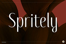 Spritely – Elegant Condensed Sans