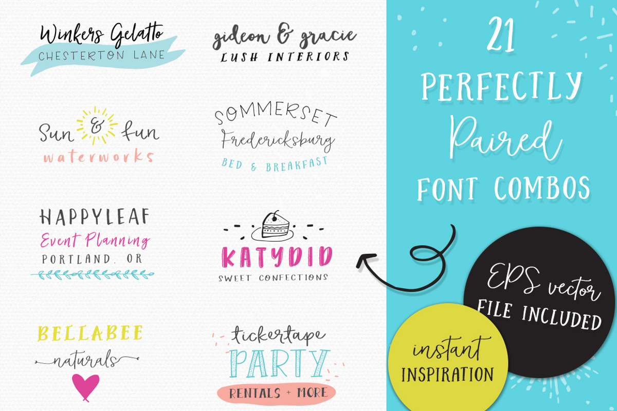 Angie Makes Font Bundle of Glory, a Handwritten Font by Angie Makes (Photo 13 of 14)