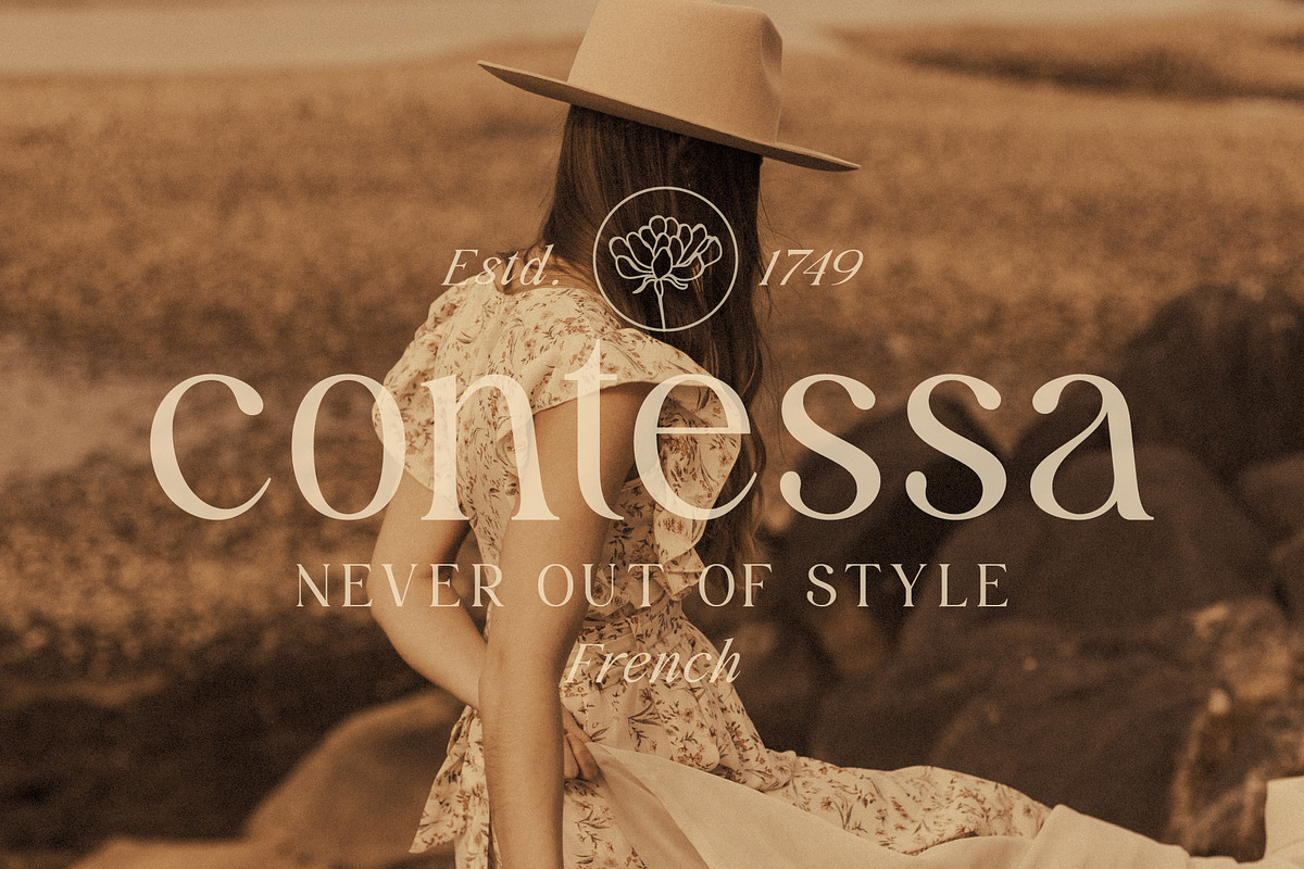 Shows Gracious | Regular + Italic, a Serif Font by roomspace creative lab (Photo 4 of 14)