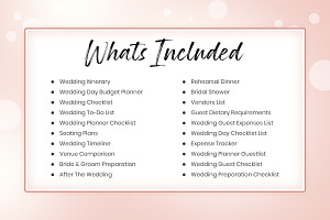 Wedding Planner Kit