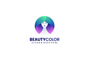 Beauty Color Gradient Colorful Logo, a Branding & Logo Template by Artnivora.Std (Thumbnail 1 of 3)