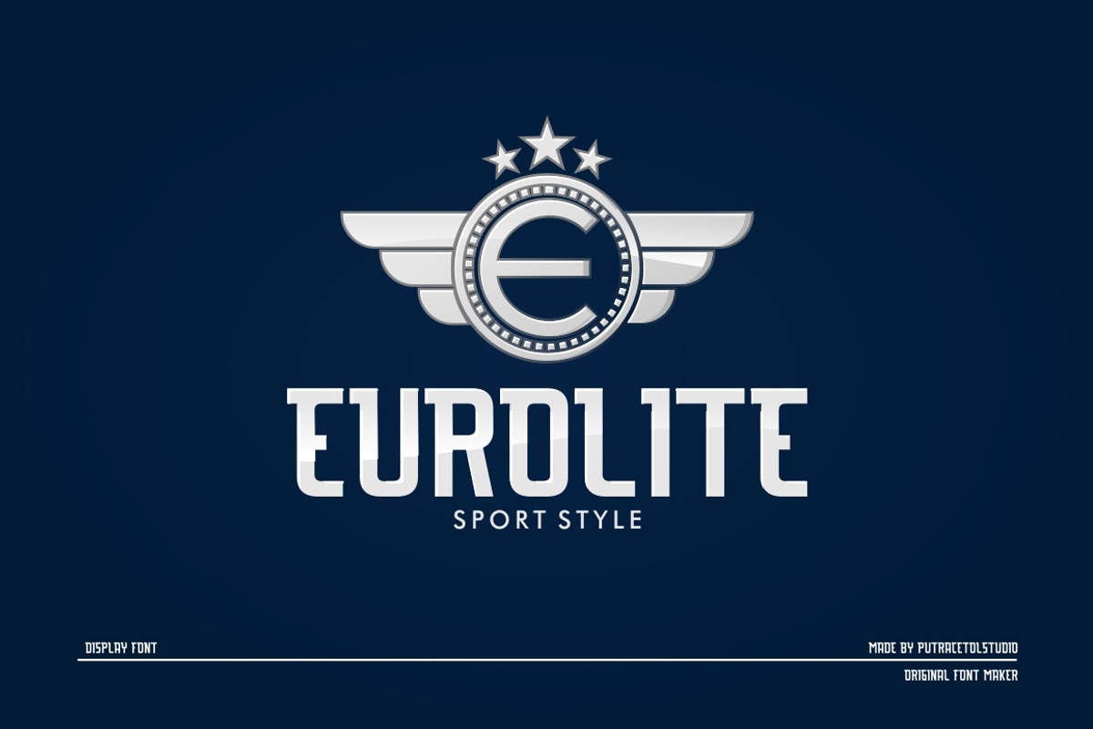 EUROLITE Sport Font + BONUS