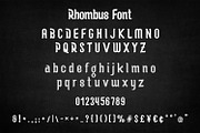 Rhombus - Luxury Geometric Serif, a Serif Font by OWPictures (Thumbnail 10 of 10)