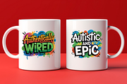 Autism Awareness Graffiti Quotes, an Object Graphic by PrintHaven Designs (Thumbnail 6 of 10)