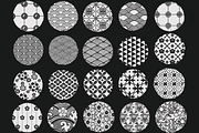 Traditional Asian pattern brushes, a Brush Add-On by TheWhiteCatLab (Thumbnail 4 of 10)