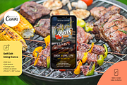 Cookout Birthday Invitation, an Invitation Template by Earth5168 (Thumbnail 5 of 9)