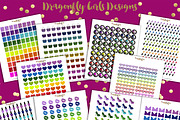 80 Page Rainbow Printable Stickers, a Graphic by Dragonfly Girls Designs (Thumbnail 3 of 9)