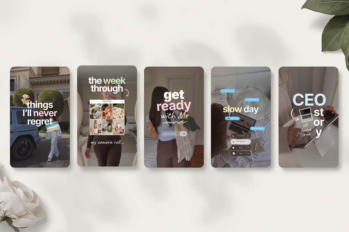 Viral iOS Reels Canva Templates, a Social Media Template by DigiPax (Photo 10 of 14)