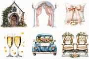 Christian Wedding Clipart, an Illustration by OK Design (Thumbnail 3 of 5)