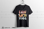 Eight is a Vibe, Groovy 8th Birthday, an Object Graphic by Applied Arts (Thumbnail 3 of 4)