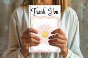 Watercolor Daisy Frame Clipart, an Illustration by Libby Wishes (Thumbnail 4 of 8)