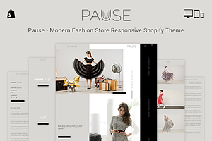 Pause Fashion Store Shopify Theme