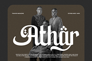 Qadimah Decorative Islamic Font, a Serif Font by Vadovastd (Thumbnail 3 of 11)