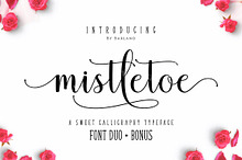 Mistletoe - Font Duo | 30% Off