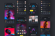 Social Media UI Kit (for Figma), an UI Kit Template by Julia Shagofferova (Thumbnail 4 of 13)