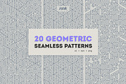 Geometric Seamless Patterns, a Pattern Graphic by dvtchk (Thumbnail 4 of 6)