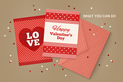 Valentine seamless patterns, a Pattern Graphic by miumiu (Thumbnail 4 of 4)