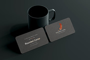 Rounded Corner Business Card Mockups, a Print Template by pmvch (Thumbnail 12 of 20)