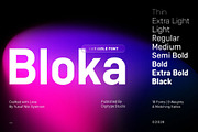 Bloka | Sans Serif Family, a Font by Digitype Studio (Thumbnail 1 of 14)
