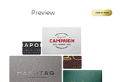 50 logo mockup branding bundle, a Product Mockup by PrintPixel (Thumbnail 3 of 54)