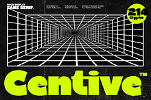 Centive Bold Futuristic Display Font