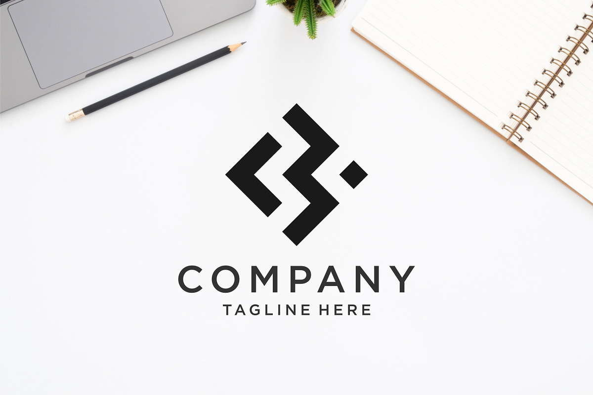 monogram logo design - SVG file, a Branding & Logo Template by BARONSTD (Photo 4 of 17)